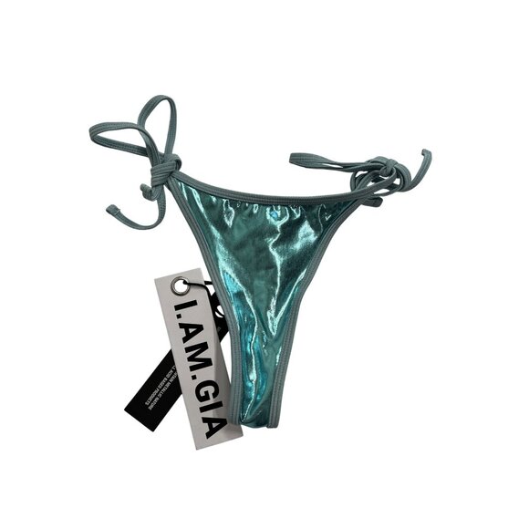 I.AM.GIA Alohi Bikini Bottoms in Blue - Picture 1 of 5